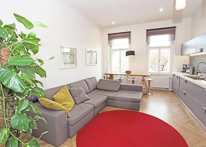 Apartment Stylish River-view Prague